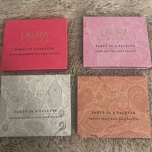 Laura gelled party in a palette full face palette set of 4